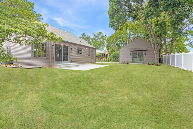 130 Sunset Ln, Greenport, NY 11944 - view of yard featuring a patio area