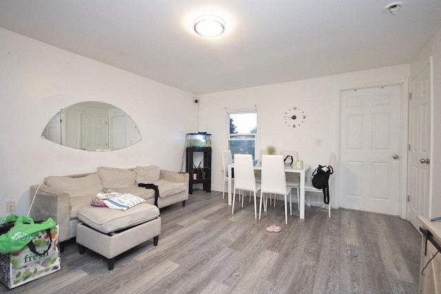 11 E Ave, Middletown, NY 10940 - living area with wood finished floors