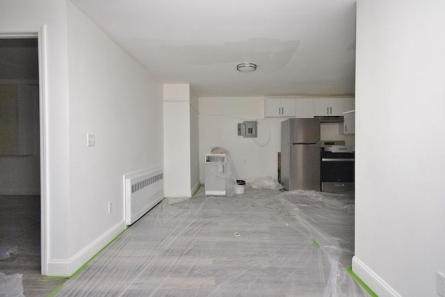 11 E Ave, Middletown, NY 10940 - hall featuring radiator heating unit and baseboards