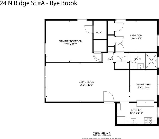 24 Ridge St N Unit 24-A, Rye Brook, NY 10573 - view of home floor plan