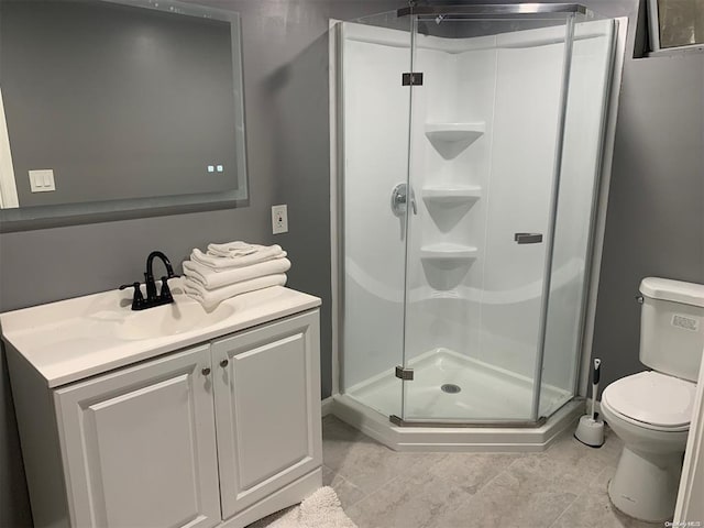 50 Oakland Dr, Riverhead, NY 11901 - full bath with vanity and a shower stall