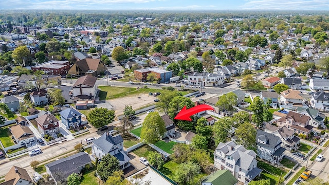 26 Rosedale Ave, Freeport, NY 11520 - aerial view of property and surrounding area featuring nearby suburban area