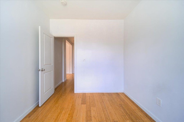 221 E Main St, Middletown, NY 10940 - unfurnished room featuring light wood-type flooring and a smoke detector