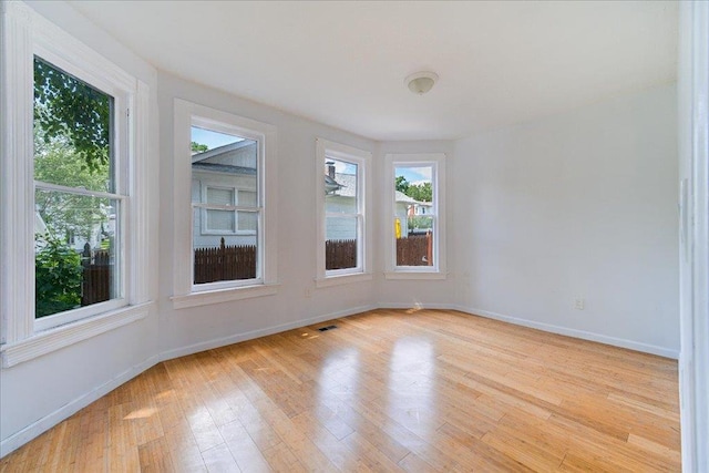 221 E Main St, Middletown, NY 10940 - unfurnished room featuring light wood-type flooring and baseboards