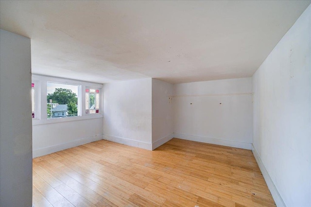 221 E Main St, Middletown, NY 10940 - spare room featuring light wood finished floors and baseboards