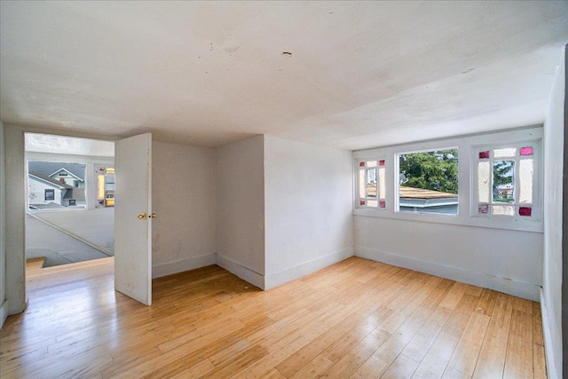 221 E Main St, Middletown, NY 10940 - unfurnished room with light wood finished floors and baseboards