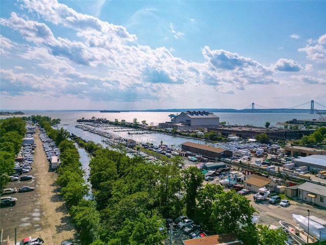 1935 Shore Pkwy Unit 1F, Brooklyn, NY 11214 - aerial view of a nearby body of water and a notable bridge
