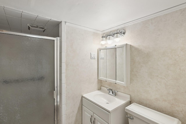 65 Winston Dr, Smithtown, NY 11787 - bathroom featuring vanity and a shower stall