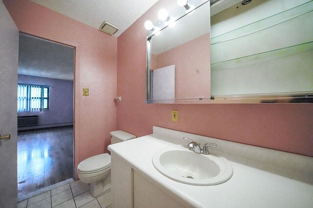 504 Julius Rd Unit 7C, College Point, NY 11356 - half bathroom with vanity and tile patterned flooring