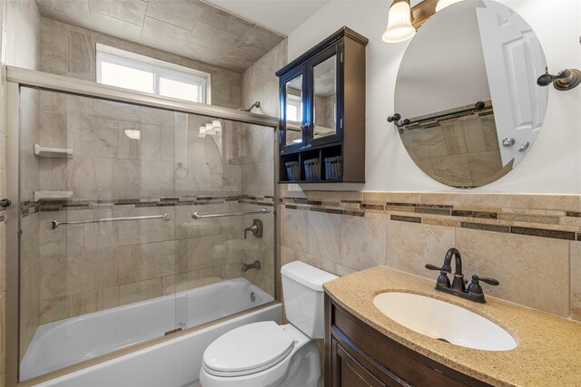 9 June Rd, Chester, NY 10918 - full bathroom with shower / bath combination with glass door and vanity