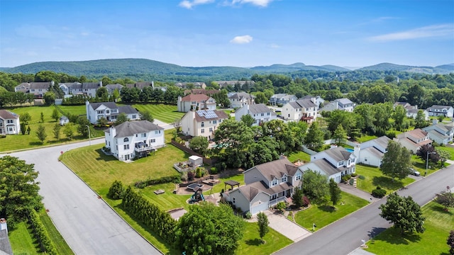 9 June Rd, Chester, NY 10918 - aerial view of residential area with a mountainous background