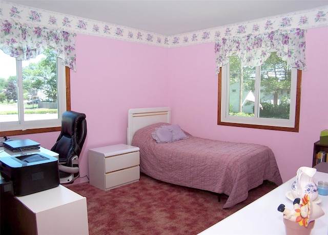 242 Wyandanch Rd, Sayville, NY 11782 - carpeted bedroom with a desk