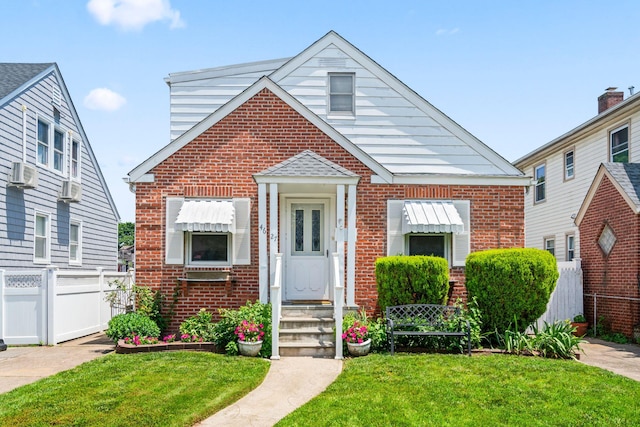 46-27 195th St, Flushing, NY 11358 - bungalow-style house featuring brick siding and cooling unit