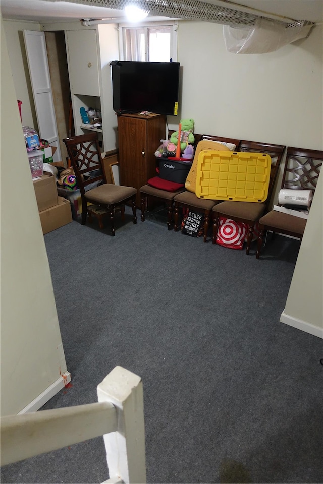 4120 Murdock Ave, Bronx, NY 10466 - below grade area with carpet