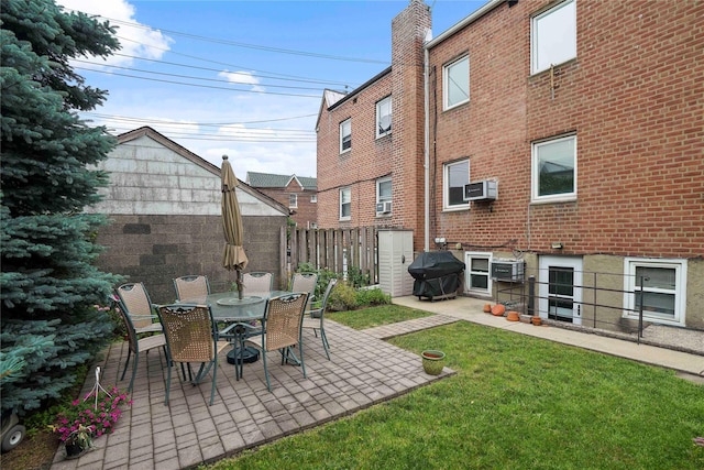 6404 78th St, Middle Village, NY 11379 - view of patio featuring grilling area