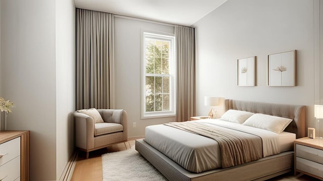 679 E 221st St, Bronx, NY 10467 - bedroom featuring light wood finished floors