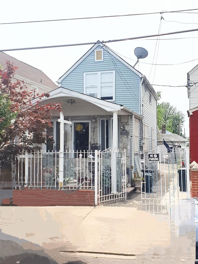 12826 Gotham Rd, South Ozone Park, NY 11420 - view of front of house featuring stone siding
