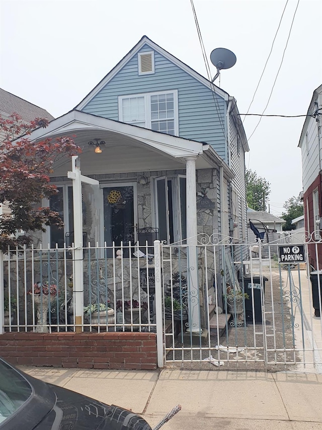 12826 Gotham Rd, South Ozone Park, NY 11420 - view of shotgun-style home