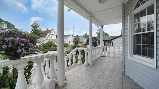 89-10 189th St, Hollis, NY 11423 - porch with a residential view