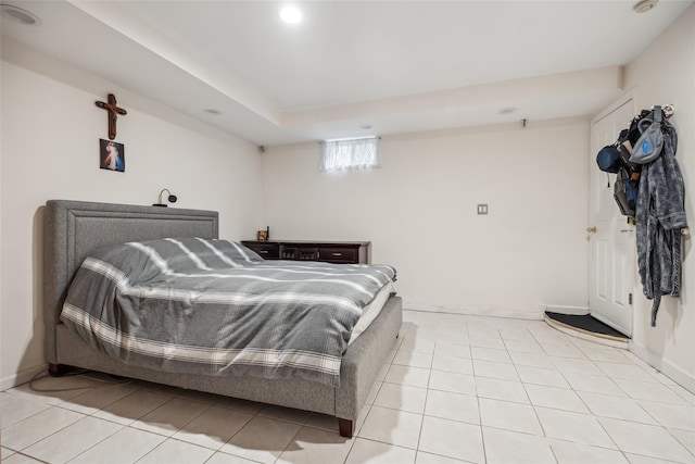 213-09 64th Ave, Oakland Gardens, NY 11364 - bedroom with light tile patterned floors and recessed lighting