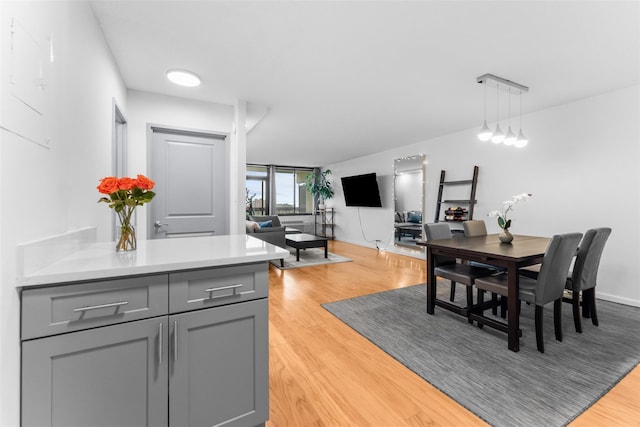 150-38 Union Tpke Unit 7R, Flushing, NY 11367 - dining room featuring light wood finished floors