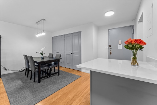 150-38 Union Tpke Unit 7R, Flushing, NY 11367 - dining space featuring light wood-type flooring