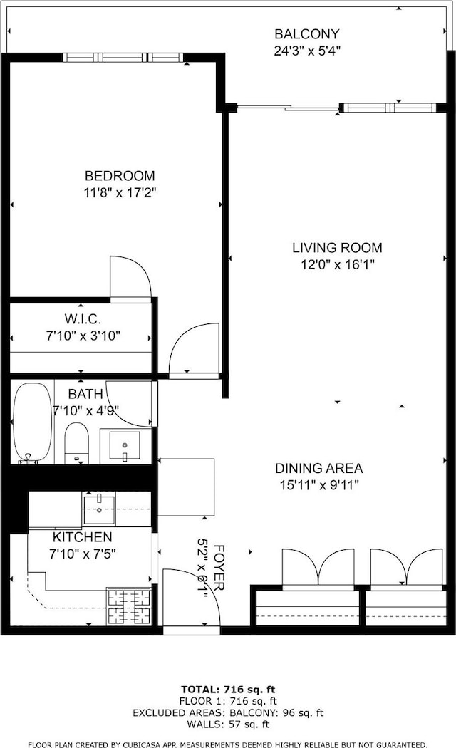 150-38 Union Tpke Unit 7R, Flushing, NY 11367 - view of room layout