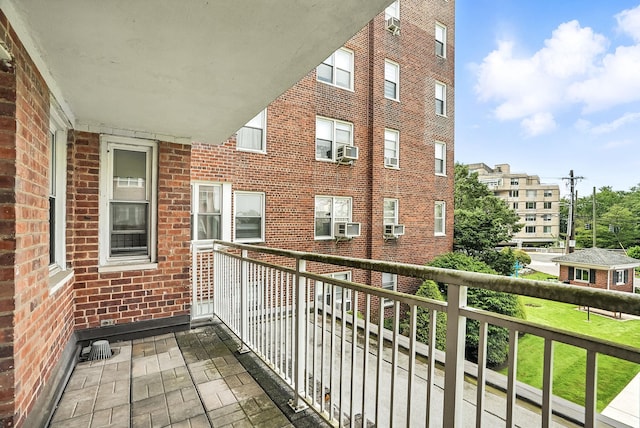 1255 N Ave Unit 2F, New Rochelle, NY 10804 - balcony featuring cooling unit