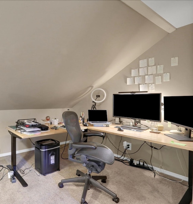 525 Myrtle Ave, Gardiner, NY 12589 - carpeted office space with lofted ceiling