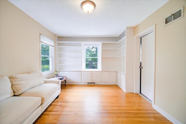 17 Seaman Rd, Poughkeepsie, NY 12601 - living area with light wood finished floors and built in features