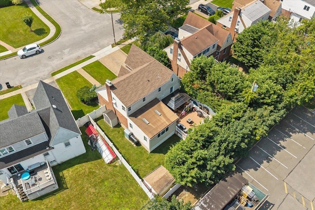 17 Acorn Rd, East Rockaway, NY 11518 - aerial perspective of suburban area