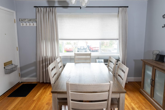 304 Fenimore Rd Unit 7A, Mamaroneck, NY 10543 - dining space featuring light wood-style flooring