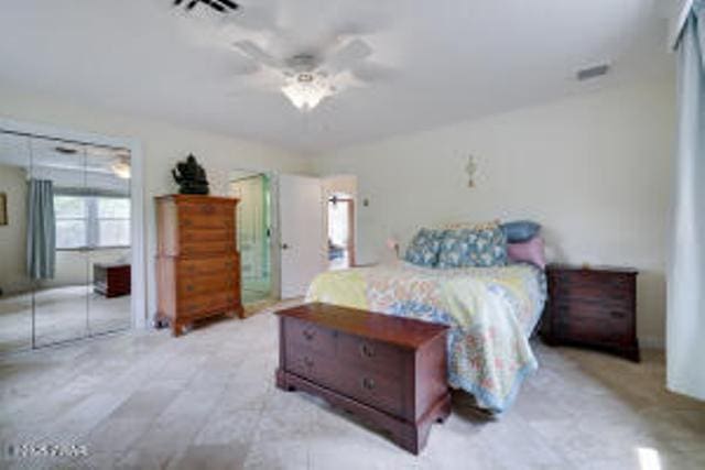 312 E Ann St, Milford, PA 18337 - bedroom featuring a ceiling fan