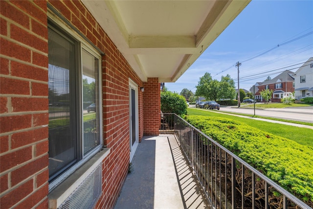 85 S Centre Ave Unit A17, Rockville Centre, NY 11570 - balcony featuring a residential view