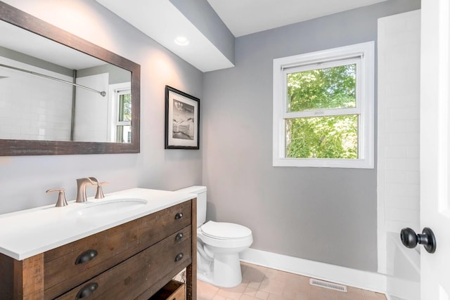 91 Howell St, Southampton, NY 11968 - bathroom featuring vanity and tile patterned floors