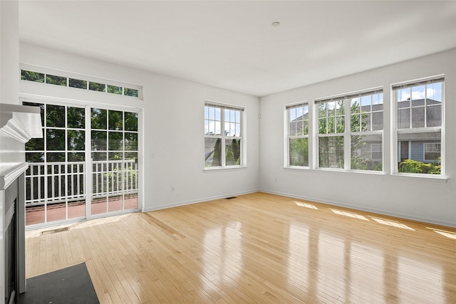 402 Waterview Dr, Poughkeepsie, NY 12601 - spare room featuring hardwood / wood-style flooring and baseboards