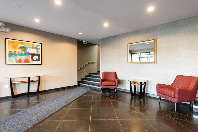 5 Birchwood Ct Unit 4N, Mineola, NY 11501 - community lobby featuring stairs and recessed lighting
