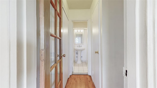 8420 153rd Ave Unit 6H, Howard Beach, NY 11414 - hall featuring light wood-style flooring