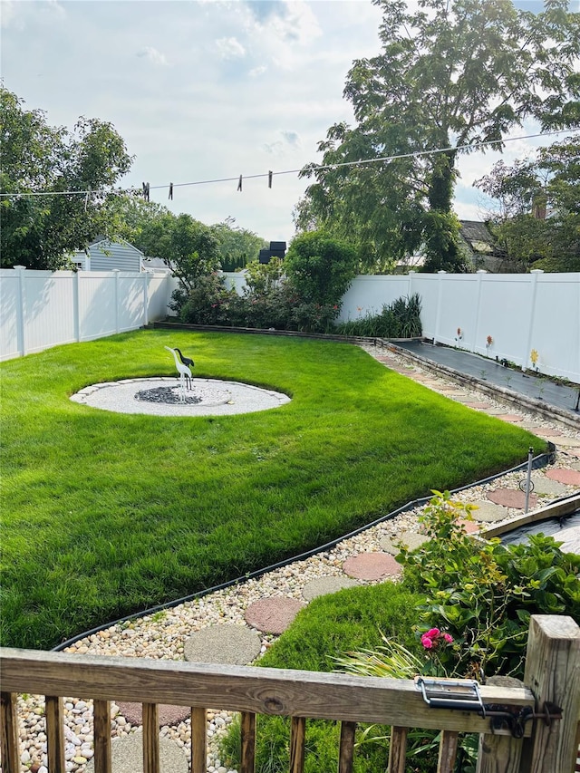 2 Croydon Dr, North Bellmore, NY 11710 - view of fenced backyard