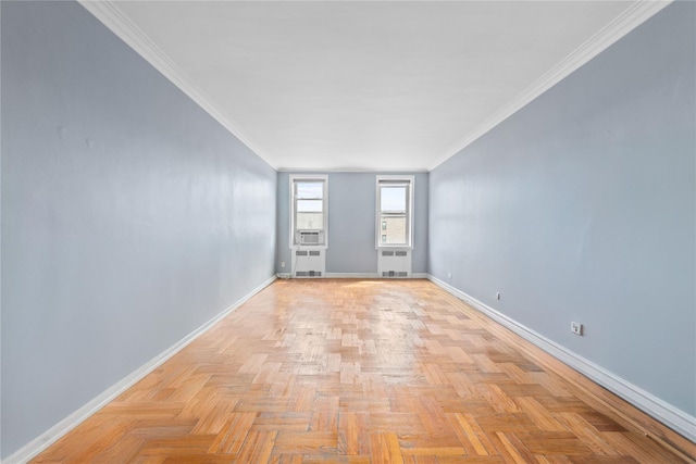 9437 Shore Rd Unit E6, Brooklyn, NY 11209 - spare room with crown molding