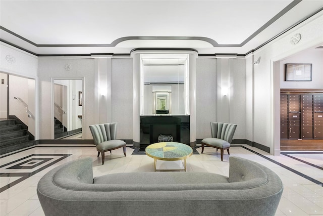 9437 Shore Rd Unit E6, Brooklyn, NY 11209 - community lobby featuring stairs