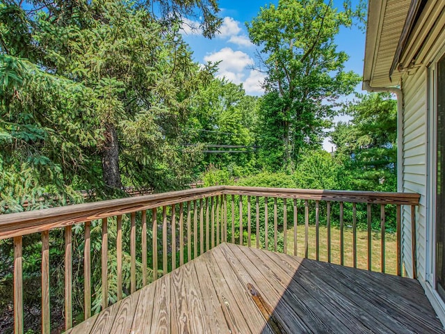 237 Brady Ave, Hawthorne, NY 10532 - view of wooden deck