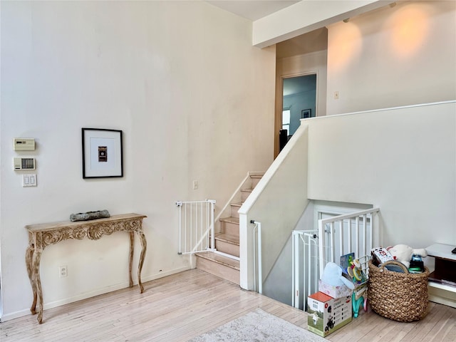 48 Marlene Dr, Syosset, NY 11791 - staircase featuring wood finished floors