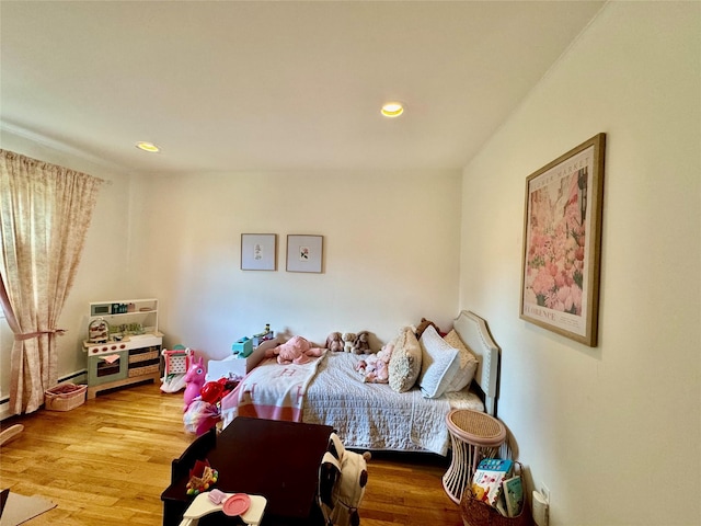 48 Marlene Dr, Syosset, NY 11791 - bedroom with wood finished floors and recessed lighting