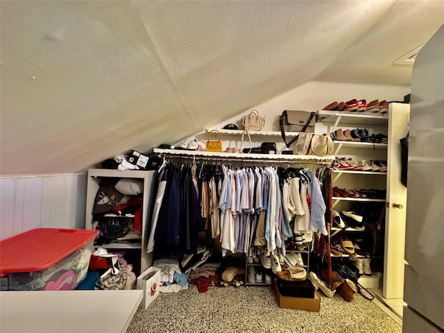 48 Marlene Dr, Syosset, NY 11791 - walk in closet with vaulted ceiling