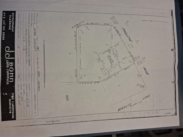 48 Marlene Dr, Syosset, NY 11791 - survey map / technical document