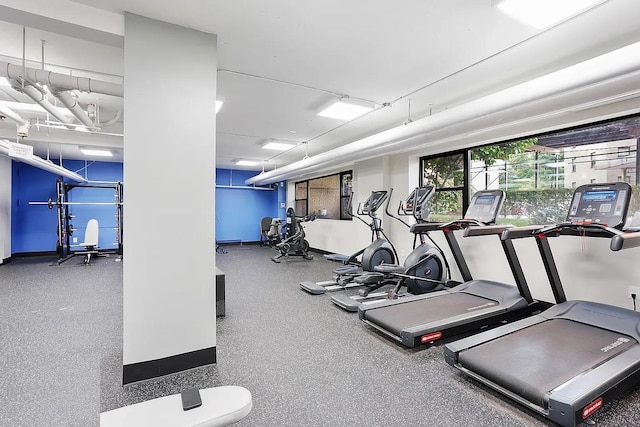 9 Fordham Hill Oval Unit 5C, Bronx, NY 10468 - view of gym