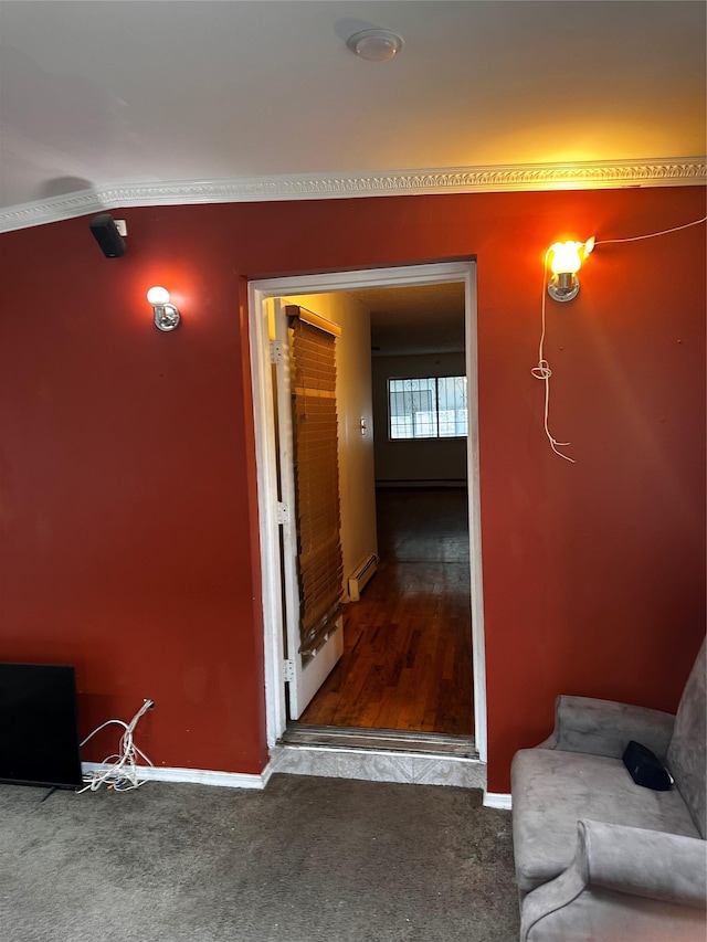 569 Warwick St, Brooklyn, NY 11207 - property entrance with baseboard heating