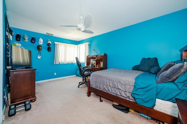 3478 Woodward St, Oceanside, NY 11572 - carpeted bedroom with baseboards and a ceiling fan