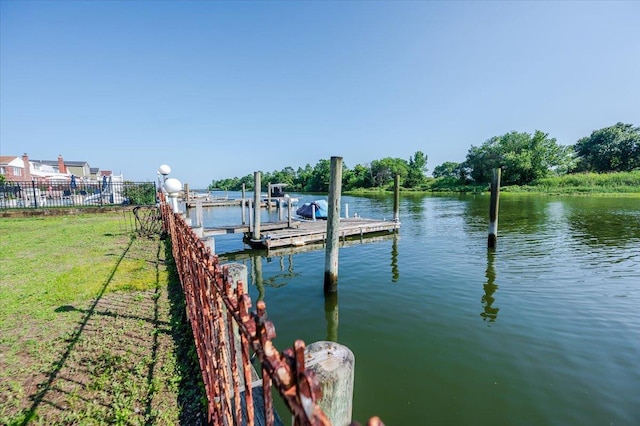 3478 Woodward St, Oceanside, NY 11572 - dock area with a water view